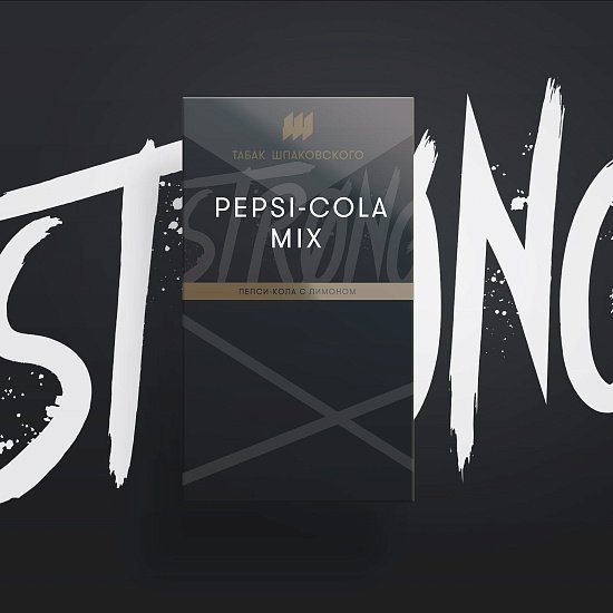 Фото Шпаковского - STRONG Pepsi-Cola Mix (Пепси-кола с лимоном) 40г
