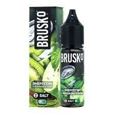 Фото Brusko Salt Chubby - Энергетик с яблоком и киви 35мл