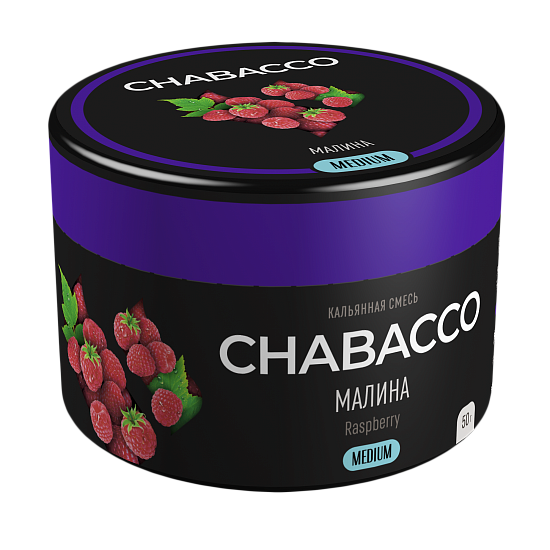 Фото Chabacco MEDIUM - Raspberry (Малина) 50г