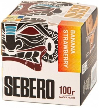 Фото Sebero - Banana-Strawberry (Банан-Клубника) 100г