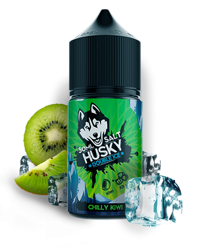 Фото Husky Salt Double Ice Strong - Chilly Kiwi (Ледяной киви) 30мл