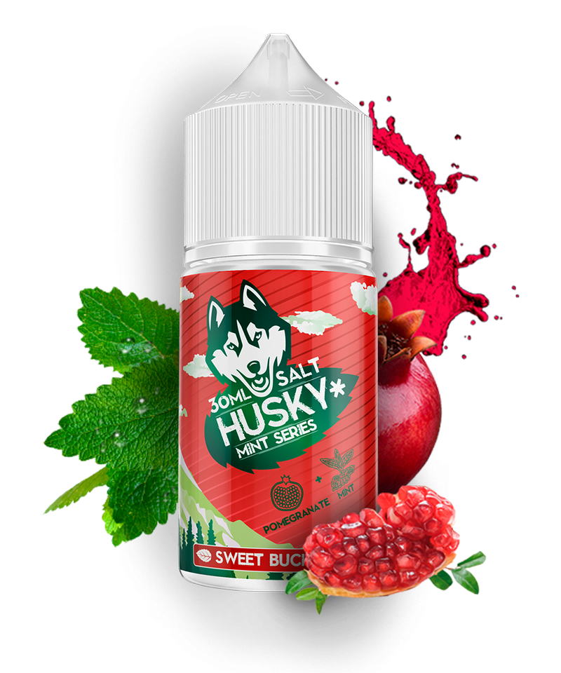 Фото Husky Salt Mint Series - Sweet Buckshot (Гранат - Мята) 30мл №2