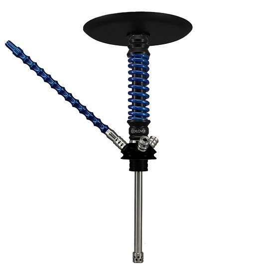 Фото Mamay Custom Coilovers Mini Пружина:Голубой Лак / Шахта:Черный (Шахта + Мундштук + Блюдце)