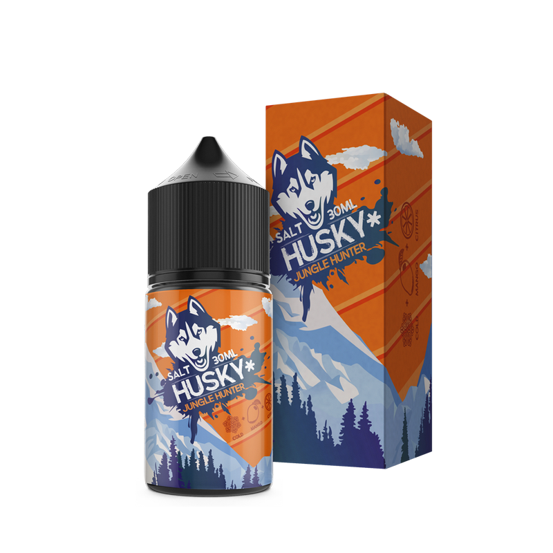 Фото Husky Salt Malaysian Series Strong - Jungle Hunter (Манго - Цитрус) 30мл