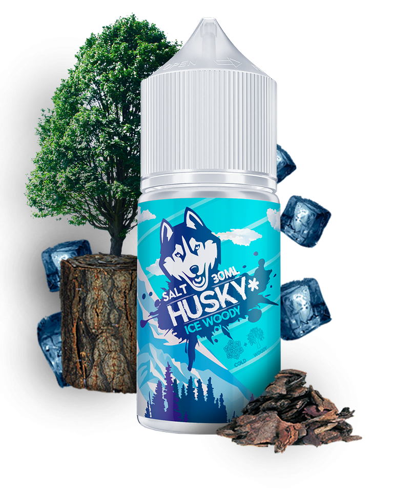 Фото Husky Salt Malaysian Series - Ice Woody (Хвоя) 30мл №2