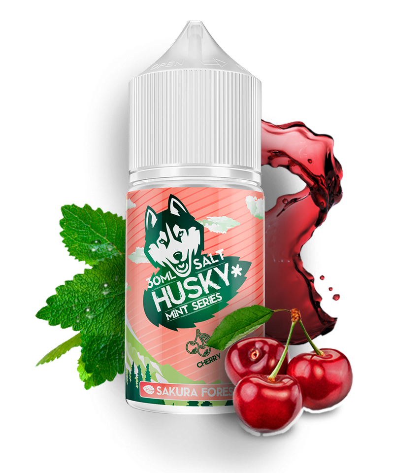 Фото Husky Salt Mint Series - Sakura Forest (Вишня - Мята) 30мл №2