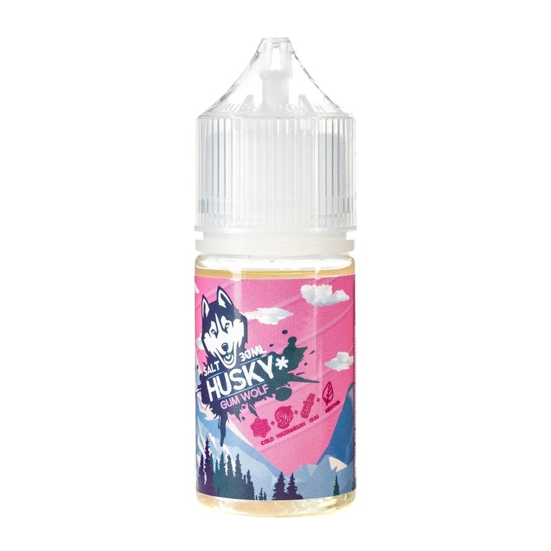Фото Husky Salt Malaysian Series Strong - Gum Wolf (Арбуз с ментолом) 30мл