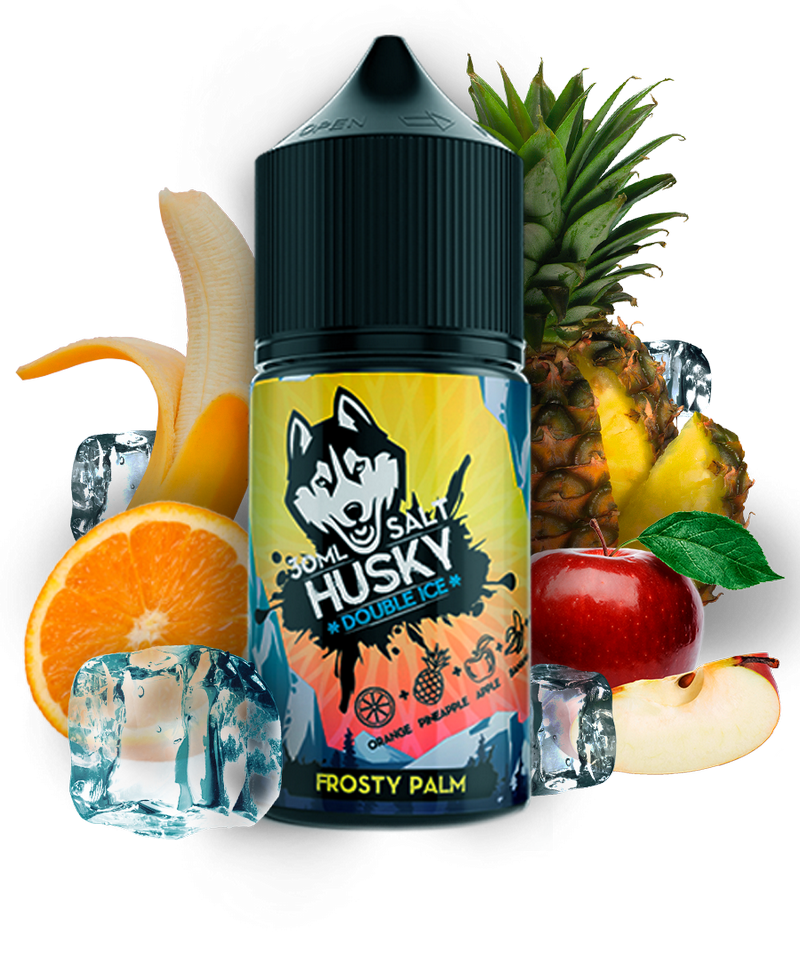 Фото Husky Salt Double Ice - Frosty Palm (Тропический микс) 30мл №2