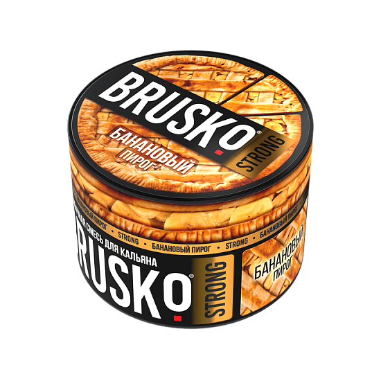 Фото Brusko Strong - Банановый пирог 50г