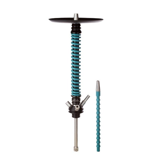 Фото Mamay Custom V3 №12 Coilovers Пружина:Морская волна / Шахта:Черный (Шахта + Мундштук + Блюдце)