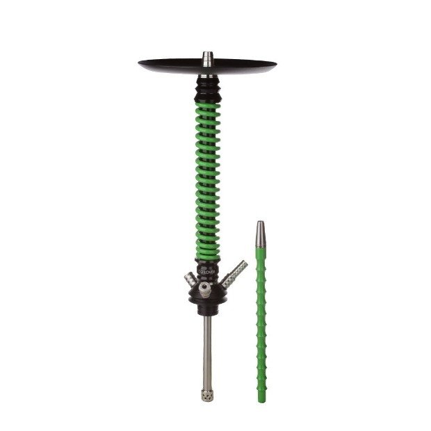 Фото Mamay Custom V3 №12 Coilovers Пружина:Зеленый / Шахта:Черный (Шахта + Мундштук + Блюдце)