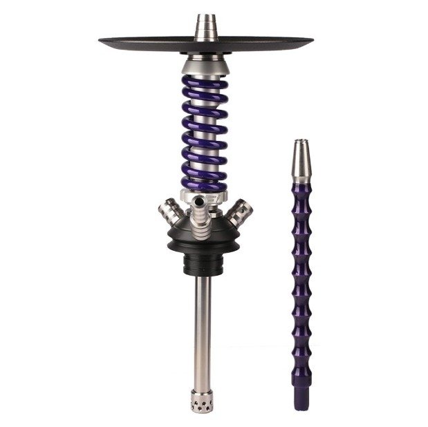 Фото Mamay Custom Coilovers Micro Пружина:Серебряный / Шахта:Черный (Шахта + Мундштук + Блюдце)