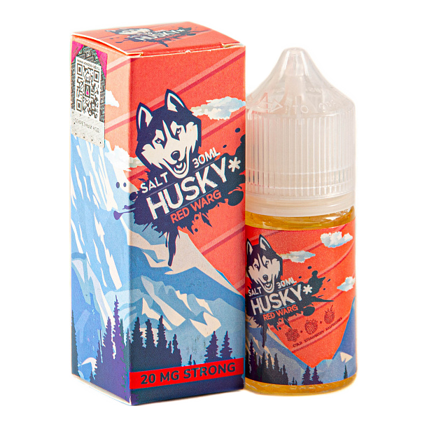 Фото Husky Salt Malaysian Series Strong - Red Warg (Клубника - Малина) 30мл