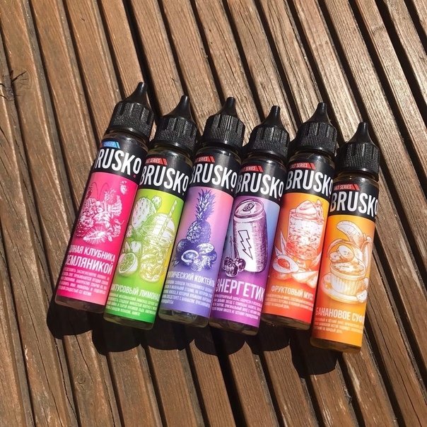 Фото Brusko Salt Chubby Ultra - Малина с черникой и лимоном 35мл