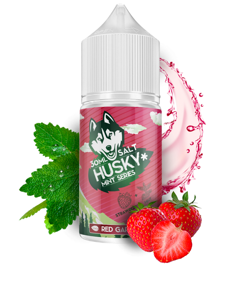 Фото Husky Salt Mint Series Strong - Red Garden (Клубника - Мята) 30мл
