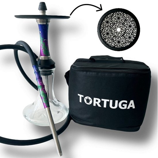 Фото Tortuga - Рейнджер Мини Брызги (Кастом) в сумке (Шахта + Колба+ Шланг + Мундштук + Блюдце)