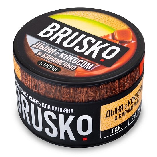 Фото Brusko Strong - Дыня с кокосом и карамелью 250г