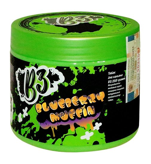 Фото B3 - Blueberry Maffin (Черничный Маффин) 250г