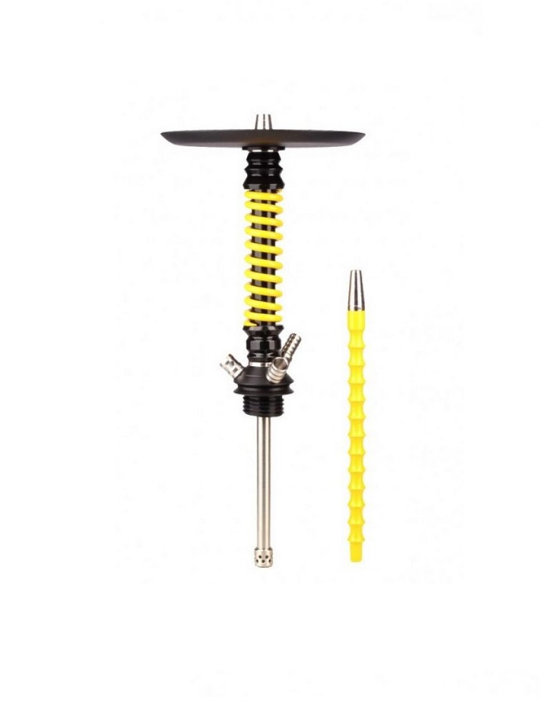 Фото Mamay Custom Coilovers Mini Пружина:Желтый / Шахта:Черный (Шахта + Мундштук + Блюдце)