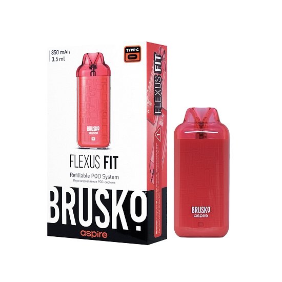 Фото Brusko Flexus Fit 850 mAh 3,5мл (Красный)