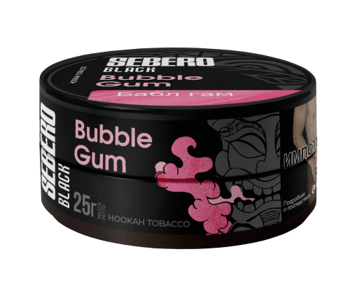 Фото Sebero Black - Bubble Gum (Бабл гам) 25г