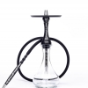 Купить Alpha Hookah - Model X SS Artist Black Matte (Шахта+Шланг+Мундштук+Блюдце)