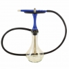 Купить Alpha Hookah  - Model X Blue Matte (Шахта+Шланг+Мундштук+Блюдце)