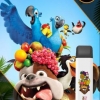 Купить City Zoo - Гурман (Смешанные фрукты), 700 затяжек, 18 мг (1,8%)
