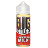 Купить Big Bottle Strawberry Milk (Клубника, Молоко), 120 мл