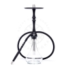 Купить Alpha Hookah - Kappa X Black Matte (Шахта+Шланг+Мундштук+Блюдце)