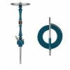 Купить Hoob Mars Marine Blue Фурнитура Сталь (Шахта + Блюдце + Шланг + Мундштук)