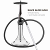 Купить Koress - K1T Black Gloss Gold (Шахта + Шланг + Мундштук + Блюдце)