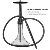 Купить Koress - K3 Black Gloss Gold (Шахта + Шланг + Мундштук + Блюдце)