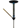 Купить Mamay Custom V3 №12 Coilovers Пружина:Оранжевый Анод / Шахта:Синий Анод (Шахта + Мундштук + Блюдце)