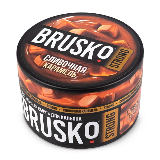 Фото Brusko Strong - Сливочная карамель 250г