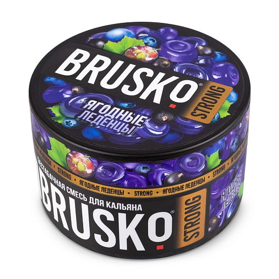 Фото Brusko Strong - Ягодные леденцы 250г