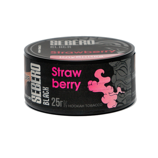 Фото Sebero Black - Strawberry (Клубника) 25г